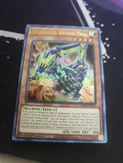 Yugioh Infinitrack Anchor Drill MP20-EN207 Ultra Rare 1st Ed NM - Image 1