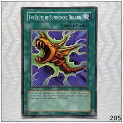 The Flute of Summoning Dragon - SKE-031 - Common Unlimited Yugioh - Image 1
