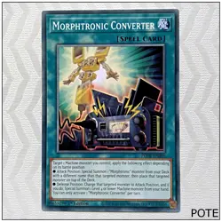 Morphtronic Converter - POTE-EN098 - Common 1st Edition Yugioh - Image 1