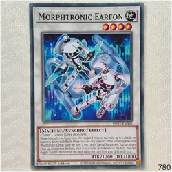 Morphtronic Earfon - POTE-EN096 - Common 1st Edition Yugioh - Image 1