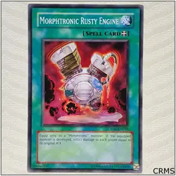 Morphtronic Rusty Engine - CRMS-EN049 - Common Unlimited Yugioh - Image 1