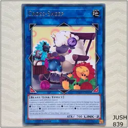 Cross-Sheep - JUSH-EN048 - Rare 1st Edition Yugioh - Image 1
