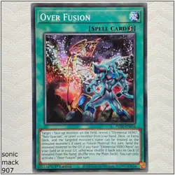 Over Fusion - POTE-EN054 - Common 1st Edition Yugioh - Image 1