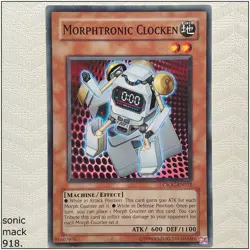 Morphtronic Clocken - CSOC-EN012 - Common Unlimited Yugioh - Image 1
