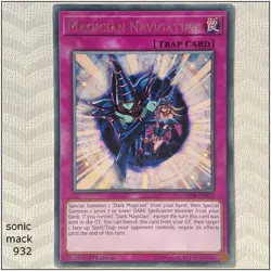Magician Navigation - LED6-EN011 - Rare 1st Edition Yugioh - Image 1