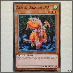 Armed Dragon LV3 - LED2-EN025 - Common 1st Edition Yugioh - Image 1