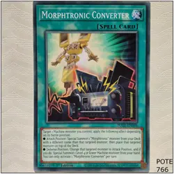Morphtronic Converter - POTE-EN098 - Common 1st Edition Yugioh - Image 1