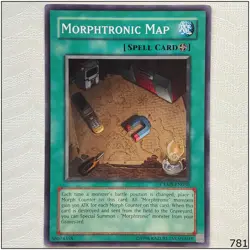 Morphtronic Map - CRMS-EN050 - Common Unlimited Yugioh - Image 1
