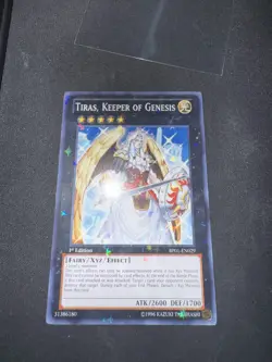 Tiras, Keeper of Genesis (Starfoil) - Battle Pack: Epic Dawn (BP01) - 1st Ed/LP - Image 1
