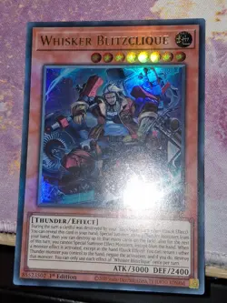 Whisker Blitzclique - CORI-EN010 - Ultra Rare - 1st Ed - YuGiOh- NM - Image 2