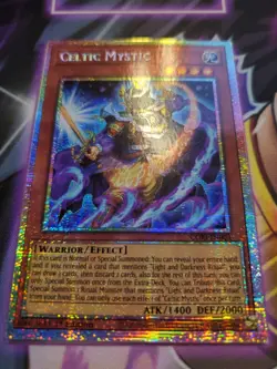 Celtic Mystic Starlight Rare 1st Ed YuGiOh - Image 2