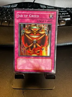 Jar of Greed LON-047 Labyrinth of Nightmare Holo. See DESCRIPTION - Image 1