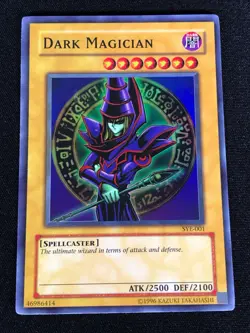 Yugioh Dark Magician SYE-001 Super (LP) - Image 1