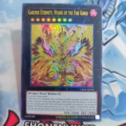 Yugioh Asian English Garunix Eternity Hyang The Fire Kings CR04-AE194 - Image 1