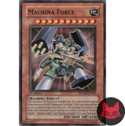 Yugioh Machina Force SDMM-EN009 Common 1st Edition NM - Image 1