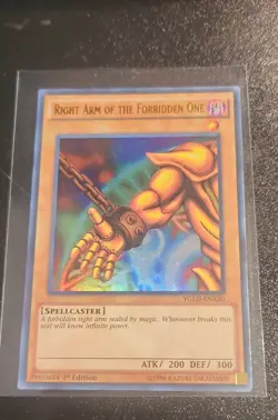 Right Arm of the Forbidden One YGLD-ENA20 King of Games: Yugi's Legendary Decks - Image 1