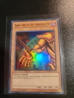 Right Arm of the Forbidden One YGLD-ENA20 King of Games: Yugi's Legendary Decks - Image 2