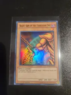 Right Arm of the Forbidden One YGLD-ENA20 King of Games: Yugi's Legendary Decks - Image 4