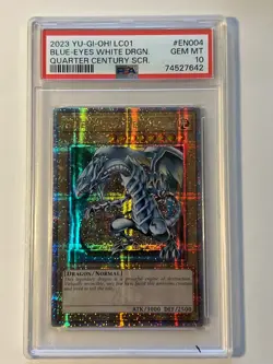 PSA 10 YU-GI-Oh! Blue-Eyes White Dragon QUARTER CENTURY SECRET RARE - Image 1