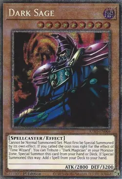 1x Dark Sage | RA05-EN004 | STAR | 1st Ed | NM | YuGiOh - Image 1
