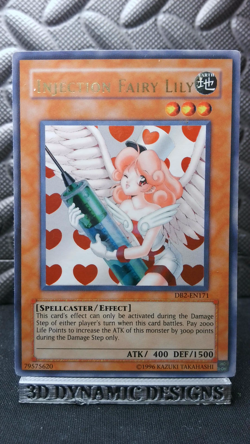 | Yugioh Injection Fairy Lily DB2-EN171 Ultra Rare Dark Beginning 2 HP 🔥 | - Image 1