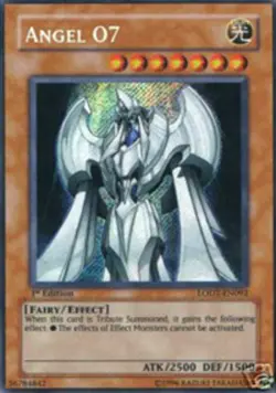 Lightly Played Angel 07 - LODT-EN092 - Secret Rare - 1st Edition - YuGiOh - Image 1