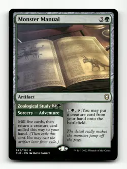 Monster Manual Commander Legends: Battle for Baldur's Gate #242 Rare - Image 1