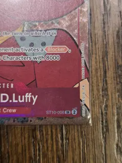 One Piece TCG Monkey D. Luffy English Version 1st Anniversary Set ST10-006 - Image 4