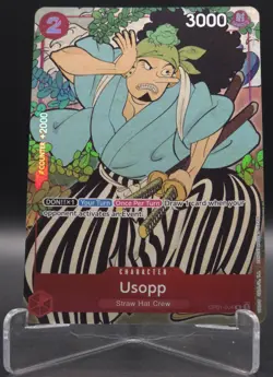 Usopp (English Version 1st Anniversary Set) OP01-004 One Piece Promotion TCG - Image 1
