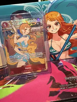 One Piece TCG English Version 1st Anniversary Set 2024 #016 Nami OP01-016 NM - Image 1