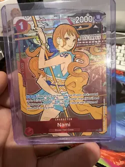 One Piece TCG English Version 1st Anniversary Set 2024 #016 Nami OP01-016 NM - Image 2