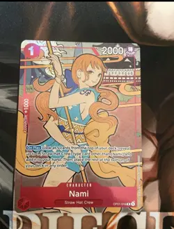 One Piece TCG - Nami - OP01-016 - English Version 1st Anniversary Set - Promo - Image 1