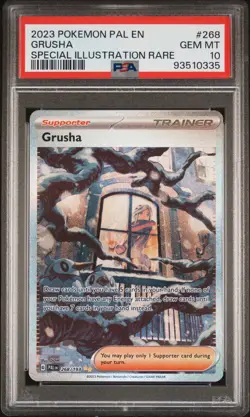 PSA 10 Grusha 268/193 SIR Paldea Evolved PAL Pokemon Card - Image 1