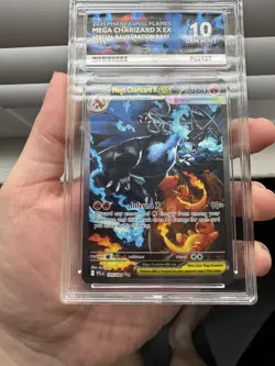 Pokemon TCG | Mega Charizard X EX | PFL 125/094 | Phantasmal Flames | ACE 10 - Image 4
