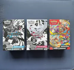 Pokemon TCG Booster Bundle Black Bolt White Flare Mega Evolution Sealed New - Image 1