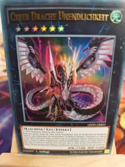 Cyber Drache Unendlichkeit LEDD-DEB31 Ultra Rare DE NM YUGIOH - Image 1