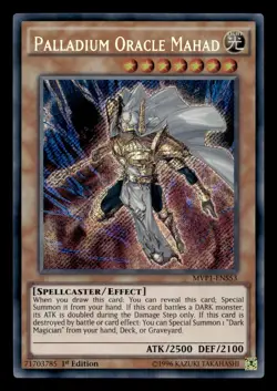 Palladium Oracle Mahad MVP1-ENS53 The Dark Side of Dimensions Yu-Gi-Oh NM - Image 1