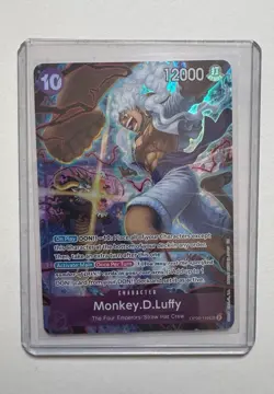 Bandai Monkey D. Luffy OP05-119 Awakening of the New Era SEC Foil Alt Art EN - Image 1