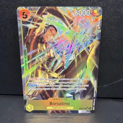 OP15 Borsalino (Alt Art) EB04-058 SR OP15 KAMI’S ISLAND ENGLISH ALTERNATE - Image 1