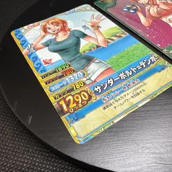 Nami 2011 2012 Data Carddass 2 Card Set ONE PIECE Card Japan Boa Hancock - Image 4
