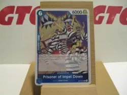 Prisoner of Impel Down Card One Piece The Time of Battle OP16-042 English - Image 1