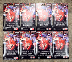 Lot of 8 One Piece TCG OP-16 Sleeved Booster Packs “The Time of Battle” English - Image 1