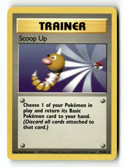 Pokemon Card Scoop Up LP Base Set 078/102 - Image 1