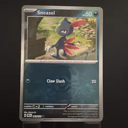 Pokemon TCG Sneasel 061/131 - Master Ball Reverse Holo - Prismatic Evolutions NM - Image 1