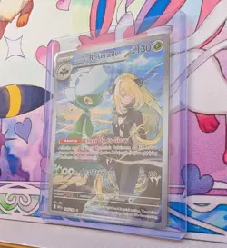 Cynthia's Roserade 184/182 Destined Rivals Pokemon Illustration Rare NM/M - Image 2