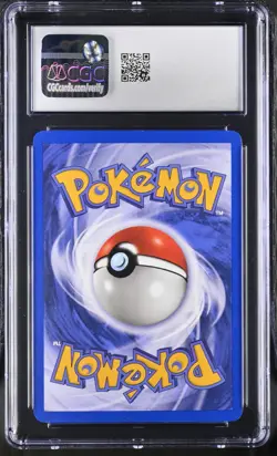CGC 8 Chansey Holo 3/102 Base Set 1999 Pokemon Card - Image 2