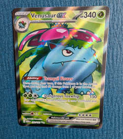 Pokemon TCG - Venusaur ex 182/165 - Scarlet & Violet 151 Holo - Ultra Rare - NM - Image 1