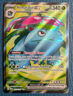Pokemon TCG - Venusaur ex 182/165 - Scarlet & Violet 151 Holo - Ultra Rare - NM - Image 2
