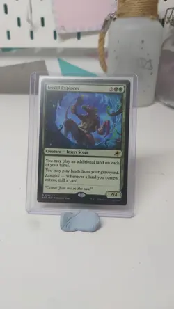 MTG Icetill Explorer Edge of Eternities Rare Card Near Mint Condition - Image 1