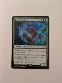 MTG Icetill Explorer Edge of Eternities Rare Card Near Mint Condition - Image 1